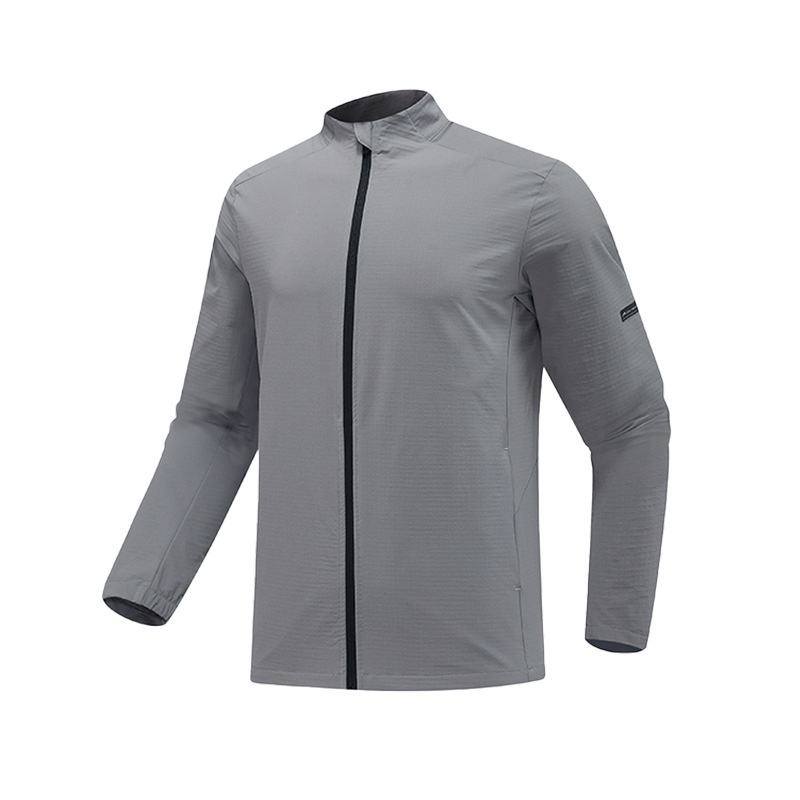 定制Logo男式户外工作服外套，梭织立领秋冬防风防水休闲尼龙
