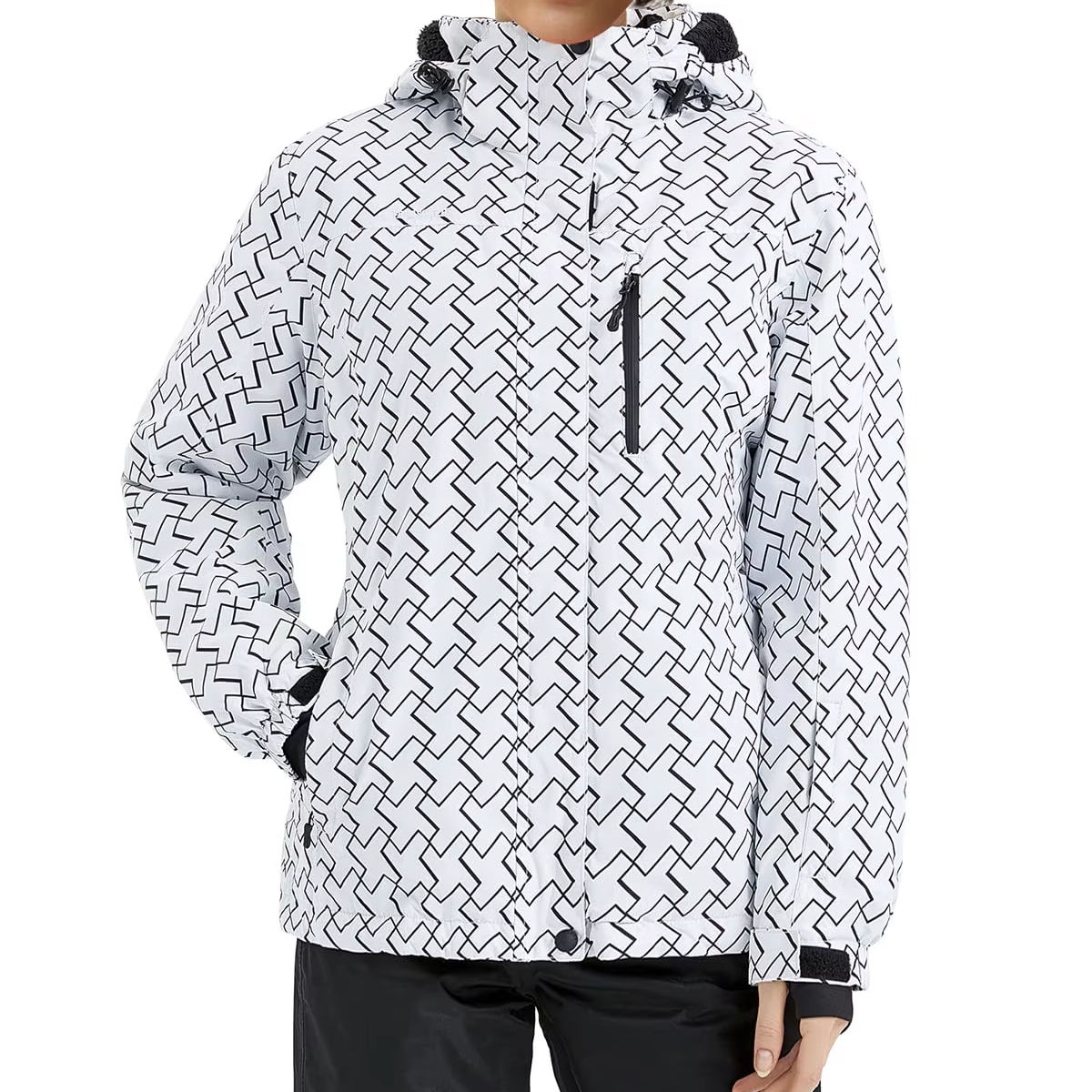 Hot Sale Winter Jacket for Women Long Sleeve Outdoor Windpro