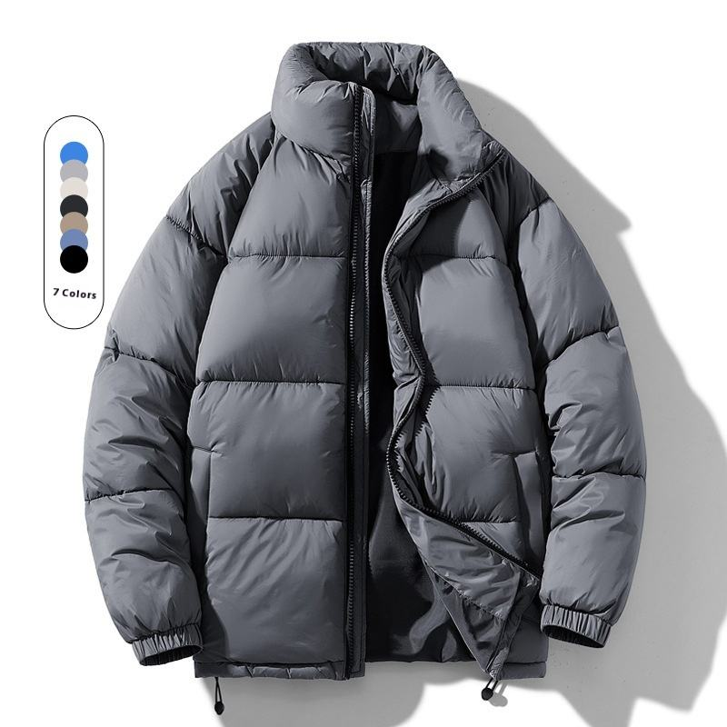 Men's Korean-Style Cotton-Padded Winter Coat High Stree