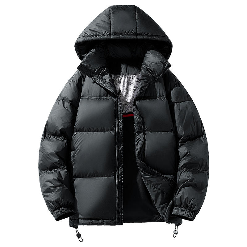 Men's Hooded Zipper Winter Jacket Graphene Heating and 