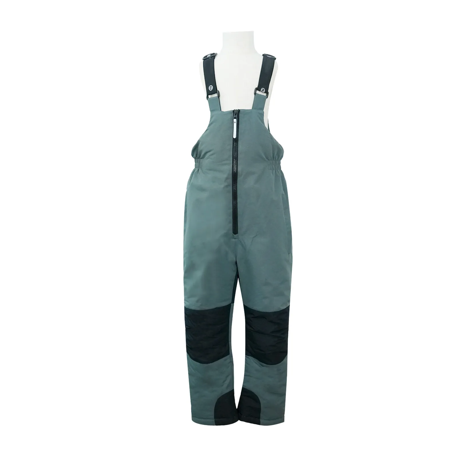 Kids' Warm Insulated Waterproof Bib Overalls for Winter