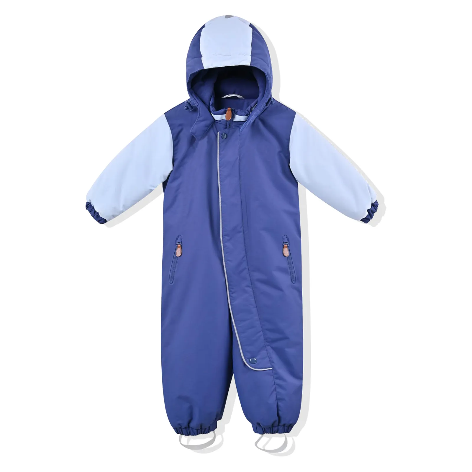 Kids Waterproof Windproof Hooded One-Piece Winter Outdoor Sn