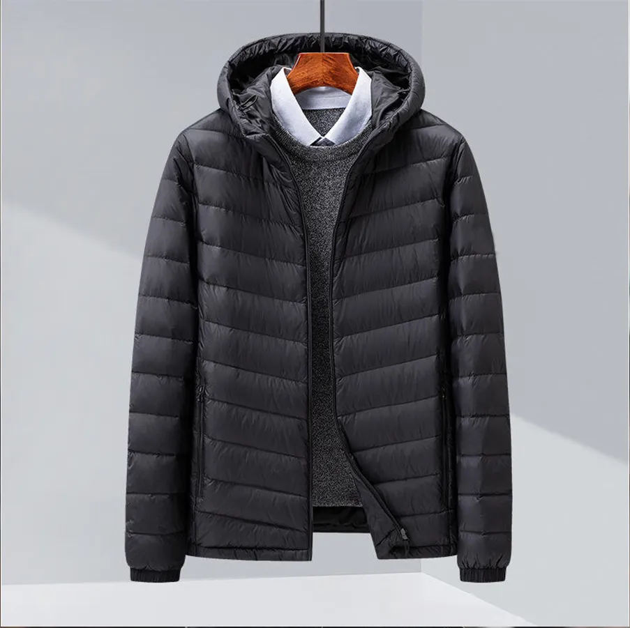 Men's Autumn and Winter New Fashion Light Cotton Jacket