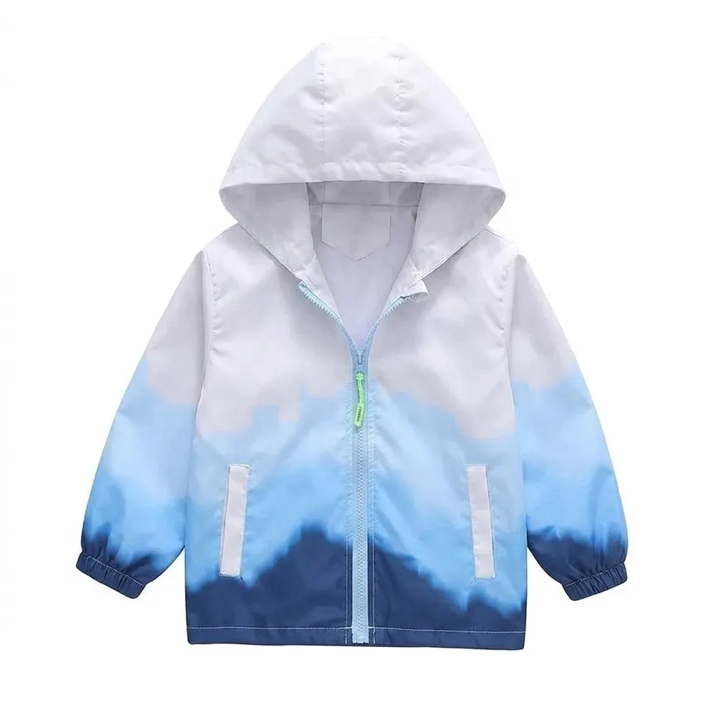 Large Size Boys Windbreaker Coat Winter Warm Astronaut Zippe